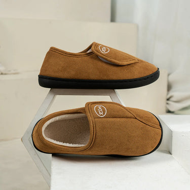 Comfy Suede Slippers for Diabetic Swollen Feet - Indoor/Outdoor